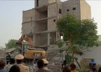 Sédhiou : Un immeuble en construction s’effondre, un mort retiré des décombres