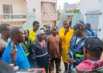 Inondations à Dakar : Cheikh Tidiane Dièye au chevet des sinistrés