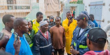 Inondations à Dakar : Cheikh Tidiane Dièye au chevet des sinistrés