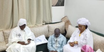 Kaolack : Le délégué général de la DER/FJ en visite à Médina Baye en prélude du Gamou