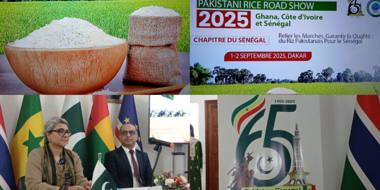 Pakistan Rice Road Show 2025 à Dakar : La sécurité alimentaire et la promotion du riz pakistanais au menu des échanges