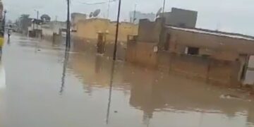 Fortes pluies à Touba : Plusieurs quartiers sous les eaux