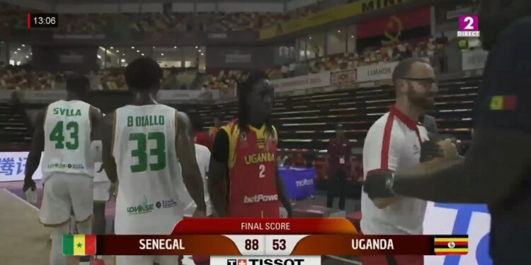 Afrobasket masculin : Le Sénégal démarre sa campagne par une large victoire contre l’Ouganda (88-53)