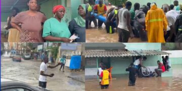 Fortes pluies à Dakar : L’hôpital Philippe Maguilen Senghor de Yoff sous les eaux