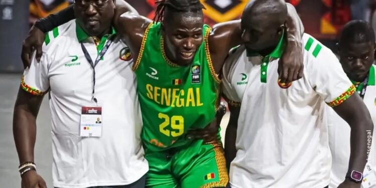 Afrobasket masculin : Coup dur pour le Sénégal, Gora Camara forfait pour le reste du tournoi