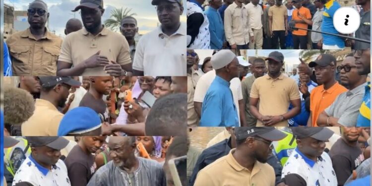 Fortes pluies à Dakar : Bassirou Diomaye Faye au chevet des sinistrés