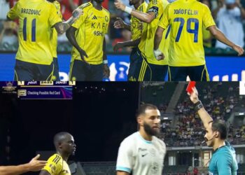 Supercoupe d’Arabie Saoudite : Sadio Mané marque puis expulsé