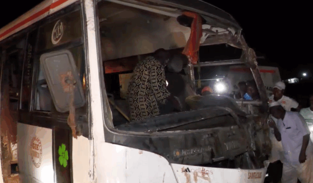 Saint-Louis : Une collision entre un bus Tata et un Ndiaga Ndiaye à Gandon fait 5 morts et 29 blessés