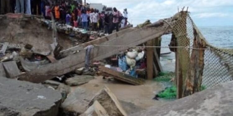 Thiaroye Sur Mer : Plusieurs maisons frappées par une houle