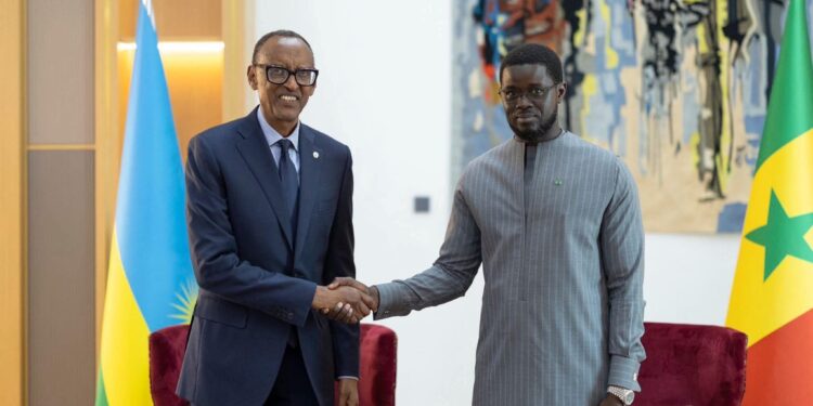 Africa Food Systems Forum 2025 : L’arrivée du Président Rwandais Paul Kagame à Dakar