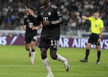 Football : Premier but de Nicolas Jackson sous les couleurs du Bayern Munich