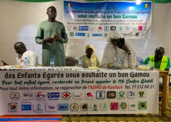 Kaolack – Gamou international de Médina Baye : L&rsquo;AEMO fait l&rsquo;état des lieux de sa prise en charge des enfants égarés