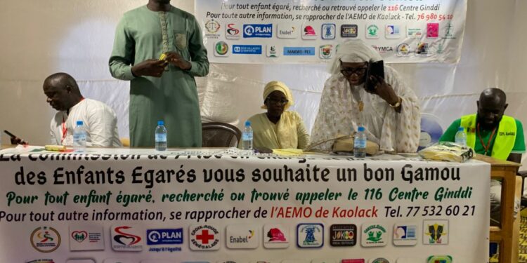 Kaolack – Gamou international de Médina Baye : L’AEMO fait l’état des lieux de sa prise en charge des enfants égarés