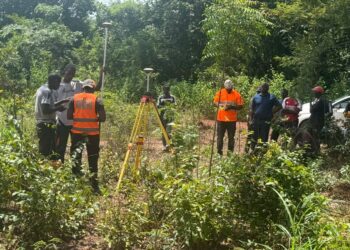 Goudomp : Installation des points pour le démarrage du projet BF dans les communes de Kaour et de Djibanar