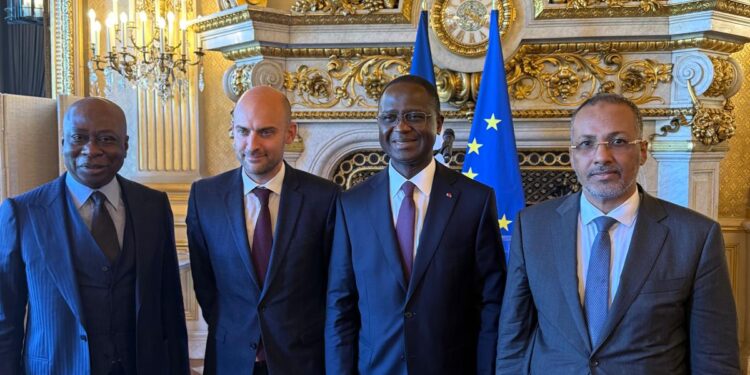 Mise en place d’une carte digitale de Voyage d’Affaires Francophone : Baïdy AGNE reçu en audience par les autorités françaises