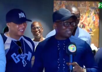 Équipe nationale : Le président de la FSF Abdoulaye Fall rend visite aux lions