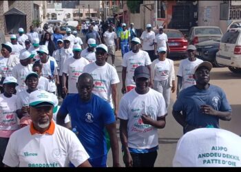 Randonnée pédestre : L’Association ANDDEU DEKKIL Patte D’oie marche pour l’éducation, la santé et la solidarité