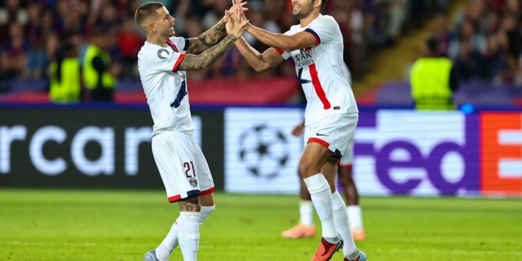 League des champions : Le PSG bat le Barça chez lui (2-1)