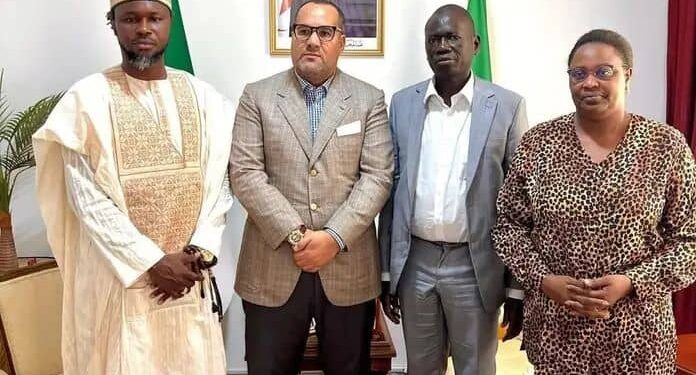 Kaolack : Cheikh Baba Diallo concrétise la coopération entre la Mairie de Kaolack et l&rsquo;Algérie