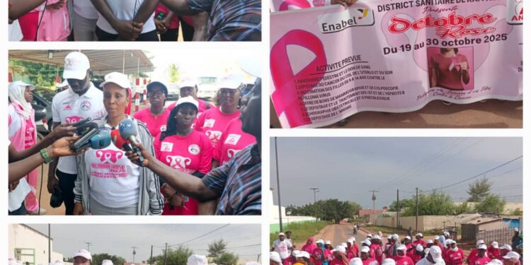 Kaffrine : Randonnée pédestre pour sensibiliser sur les cancers