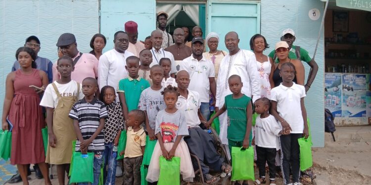 Cérémonie de remise de kits scolaires : Le SUT3D fait dans le social !