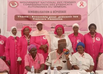 Octobre rose : Le Mouvement National des Femmes de la CSA sensibilise sur les cancers féminins