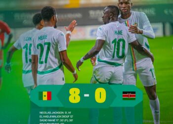 Amical : Le Sénégal écrase le Kenya (8-0) avec un triplé de Sadio Mané