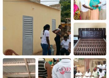 Kaffrine : L’association Kaff Evens au chevet d’une femme démunie grâce à la construction intégrale d’une chambre