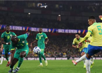 Amical : Le Brésil met fin à la série d’invincibilité du Sénégal (2-0)