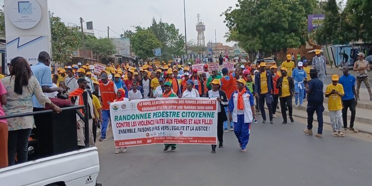 Contre les violences faites aux femmes et filles : Une marche pour dire ça suffit !