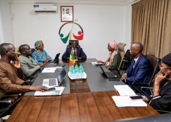 Une délégation de l’OIM en visite au Ministère en charge de la Fonction publique et du Travail