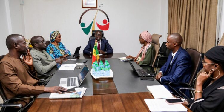 Une délégation de l’OIM en visite au Ministère en charge de la Fonction publique et du Travail