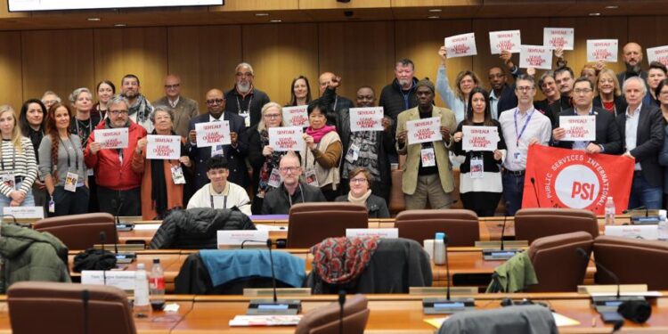 Differend entre SEN’EAU et le SG du SATES : L’Internationale des Services Publics apporte son soutien au syndicaliste Oumar BA