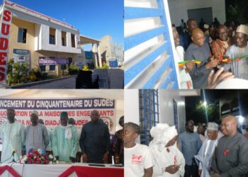 Lancement du Cinquantenaire du SUDES : Inauguration de la Maison des Enseignants Iba Ndiaye Djadji