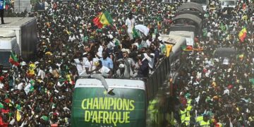Parade des Champions d&rsquo;Afrique : Liesse populaire à Dakar