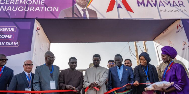 Le Chef de l’État inaugure la raffinerie MAVAMAR Industries et lancé la zone industrielle de Bargny-Sendou