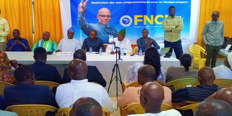 Remobilisation et redéploiement des fédérations du PDS : La FNCL mobilise les  délégués de toutes les fédérations