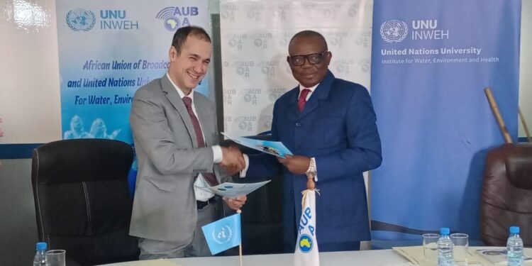 Forum de l’Eau : L’UAR et l’Université des Nations Unies scellent un partenariat stratégique pour la formation des journalistes africains