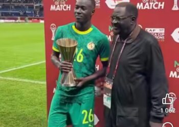 CAN 2025 : Auteur d’un doublé, Pape Gueye élu homme du match face au Soudan