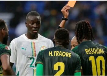 Cartons jaunes : Sept joueurs sénégalais sous la menace d’une suspension