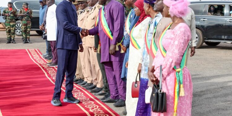 Tournée économique : Le Président de la République est arrivé à Tamba