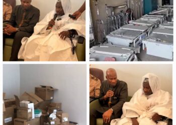 Taïba Niassène : L’ONG Alfityanu fondée par Cheikh Mahi Cissé soulage les populations avec un important don de matériel médical