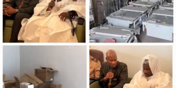 Taïba Niassène : L’ONG Alfityanu fondée par Cheikh Mahi Cissé soulage les populations avec un important don de matériel médical