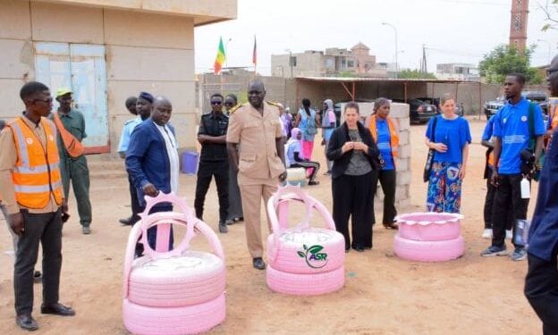 Kaolack : Le recyclage des pneus transforme les écoles en laboratoires d’écologie