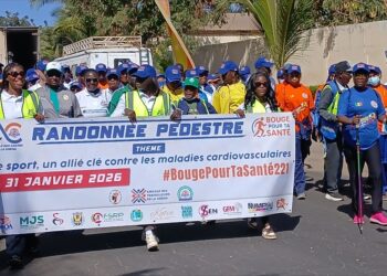 Randonnée pédestre «Bouge pour ta santé » : La SOBOA sensibilise autour de l’activité physique pour lutter contre les maladies cardiovasculaires