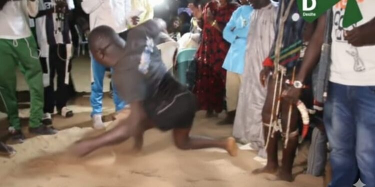 Grande séance de lutte traditionnelle : Foundiougne vibre au rythme des arènes