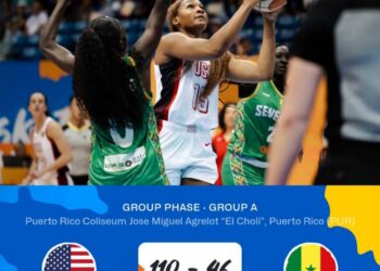 TQ Coupe du monde féminin 2026 : Le Sénégal s’incline d’entrée contre les USA (46-110)