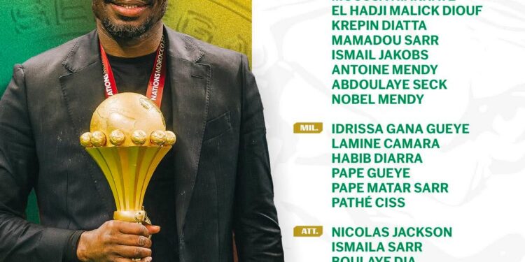 Matchs amicaux : Pape Thiaw publie une liste de 28 joueurs avec Nobel Mendy et Mamadou Diakhon
