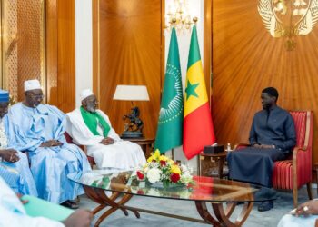 Palais : Le khalife Thierno Madani Tall reçu en audience