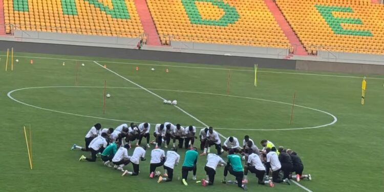 Dernier galop des lion : Le groupe au complet, seul Pape Matar Sarr manque à l’appel